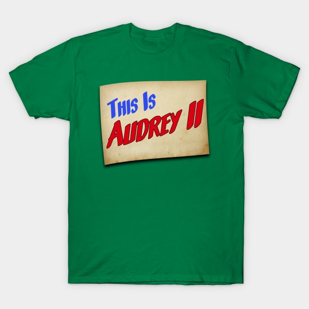 This is Audrey II T-Shirt by PopCultureShirts